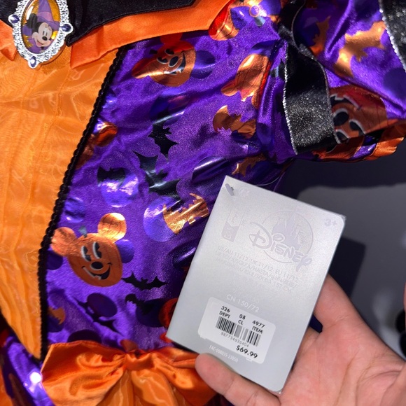 Minnie Mouse Witch Costume for Kids - Picture 7 of 8